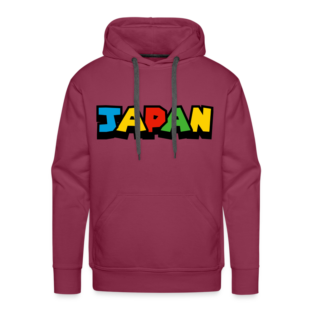 Hoodie Japan "Mario Style" - Bordeaux