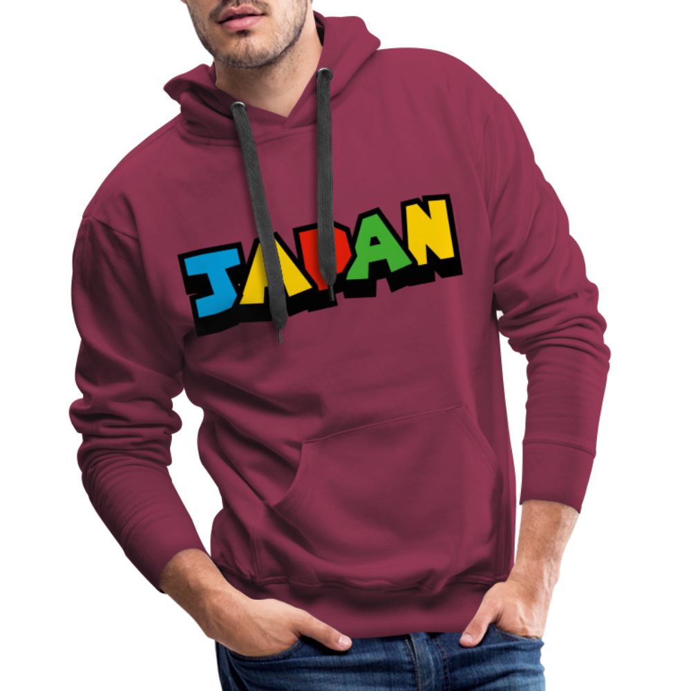 Hoodie Japan "Mario Style" - Bordeaux