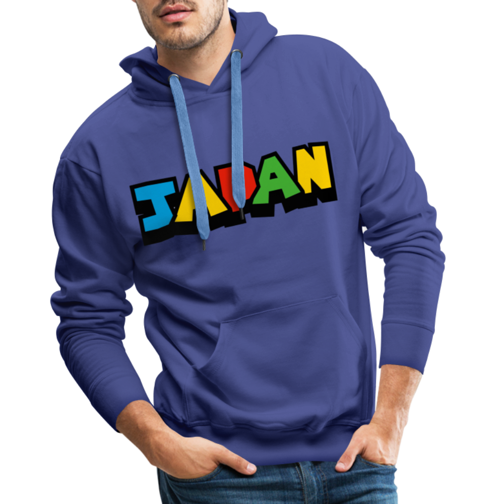 Hoodie Japan "Mario Style" - Königsblau