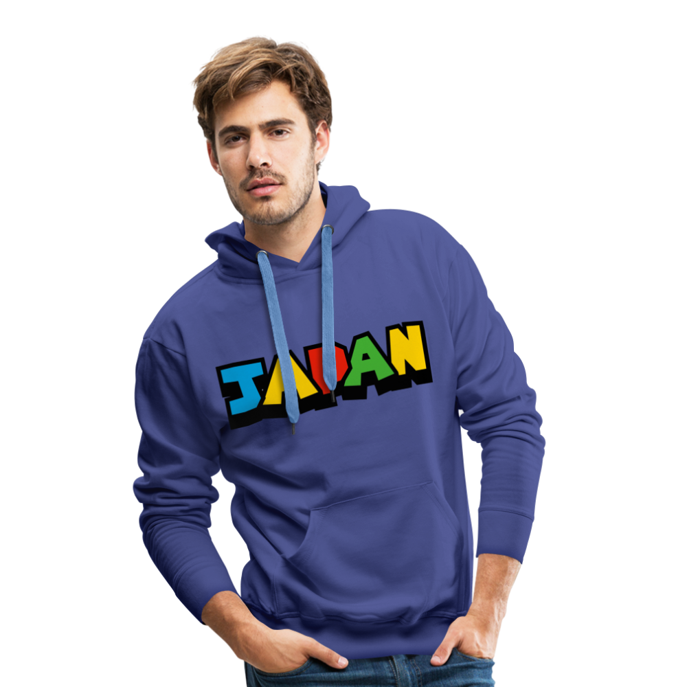 Hoodie Japan "Mario Style" - Königsblau
