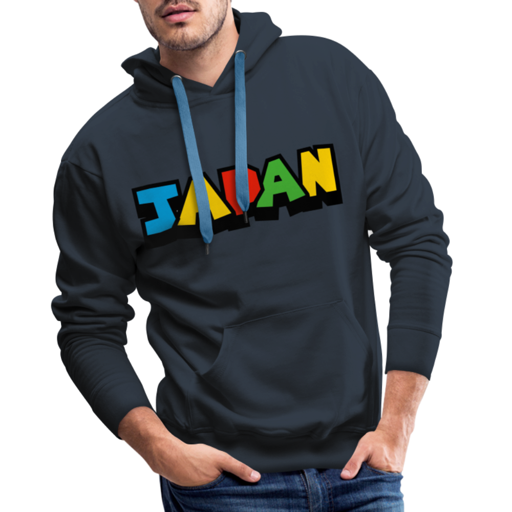 Hoodie Japan "Mario Style" - Navy