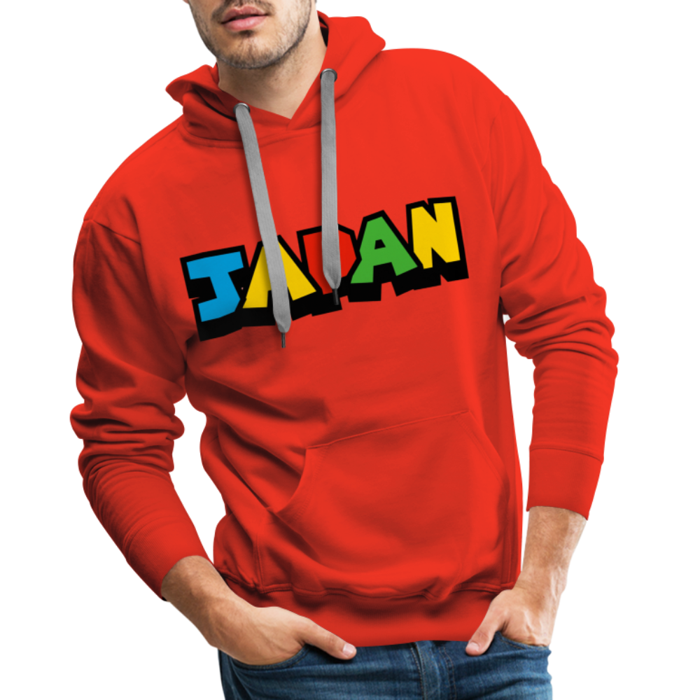 Hoodie Japan "Mario Style" - Rot
