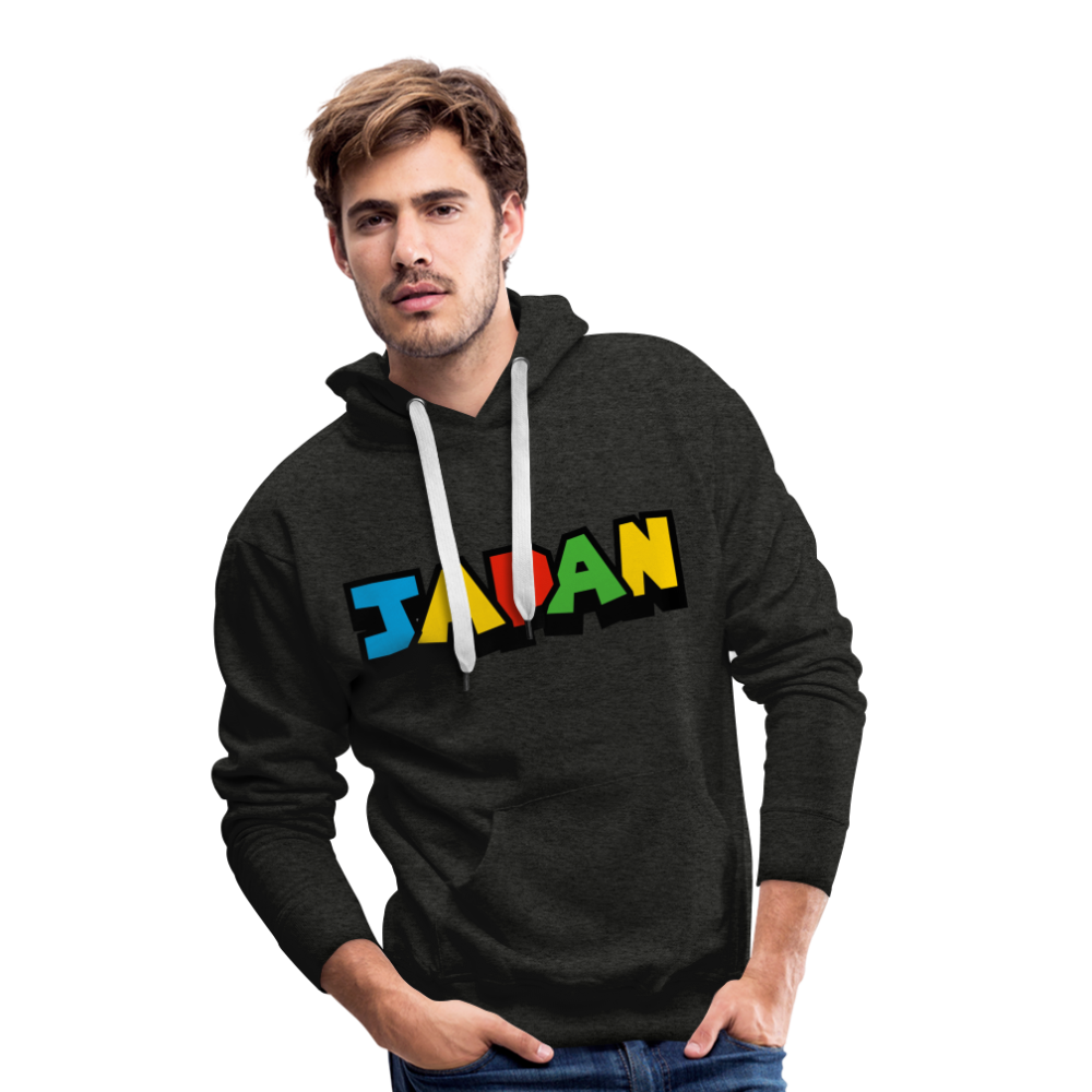 Hoodie Japan "Mario Style" - Anthrazit