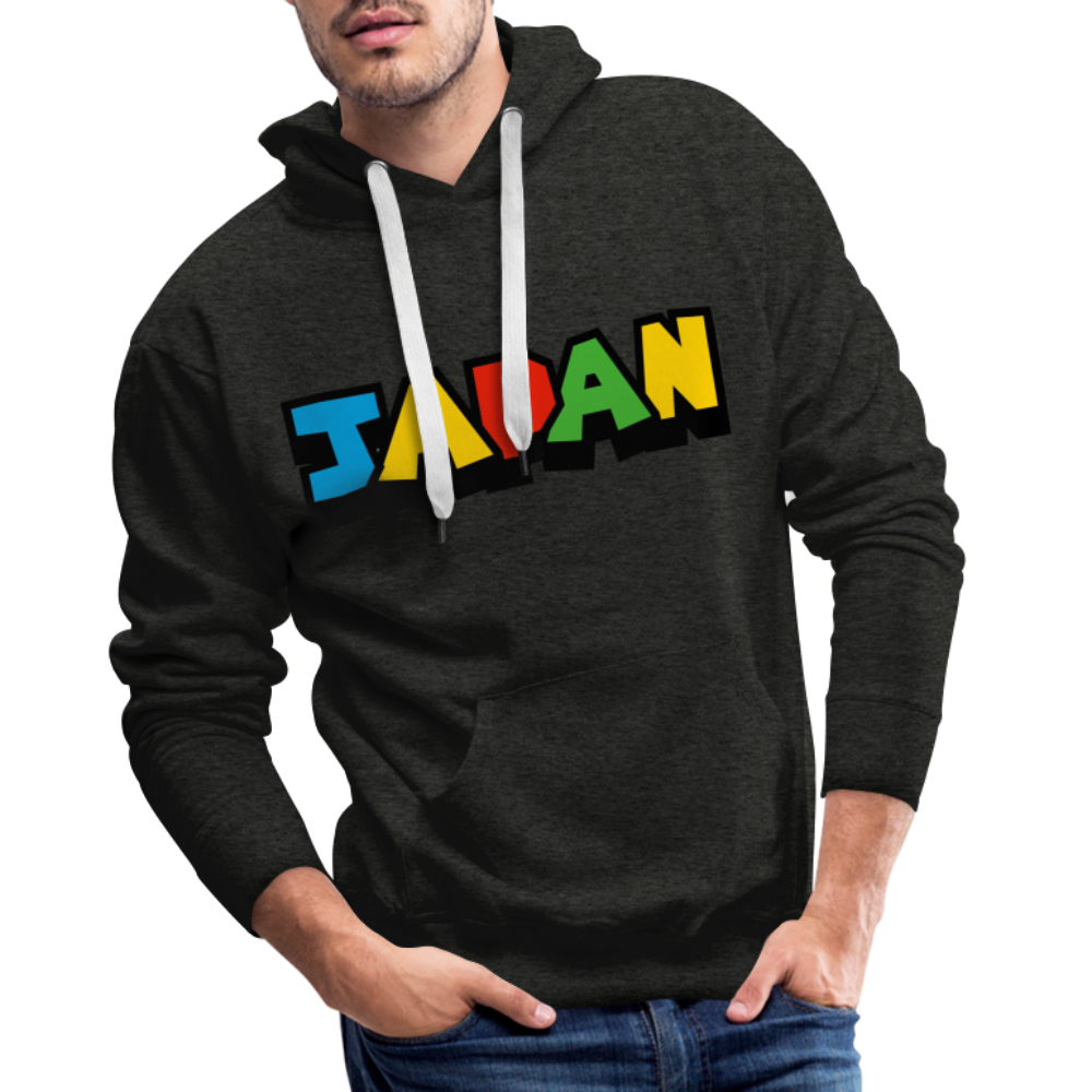 Hoodie Japan "Mario Style" - Anthrazit