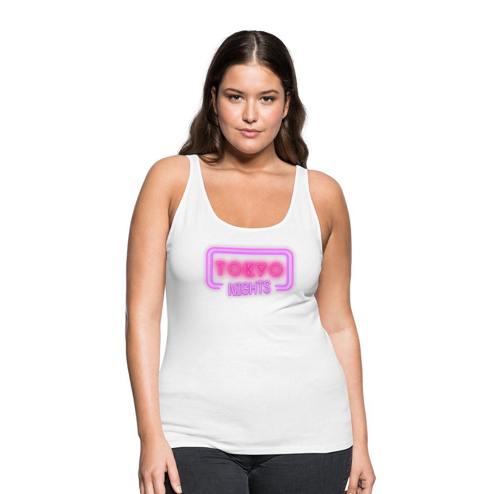 Tanktop Ladies Japan "Tokyo Nights" - Weiß