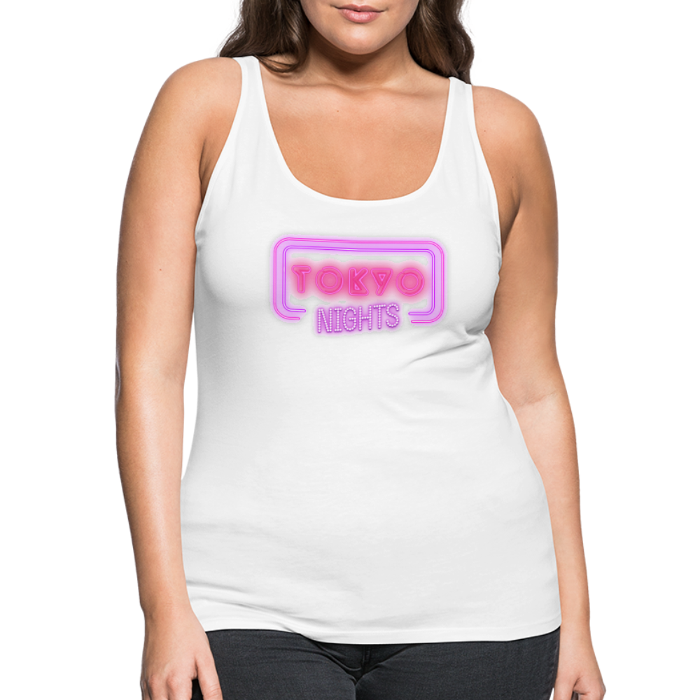 Tanktop Ladies Japan "Tokyo Nights" - Weiß