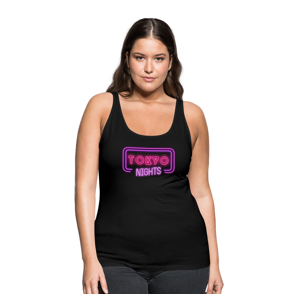 Tanktop Ladies Japan "Tokyo Nights" - Schwarz