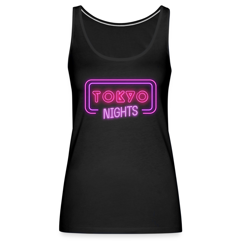 Tanktop Ladies Japan "Tokyo Nights" - Schwarz