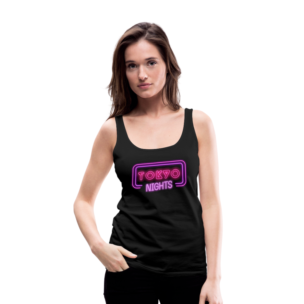 Tanktop Ladies Japan "Tokyo Nights" - Schwarz