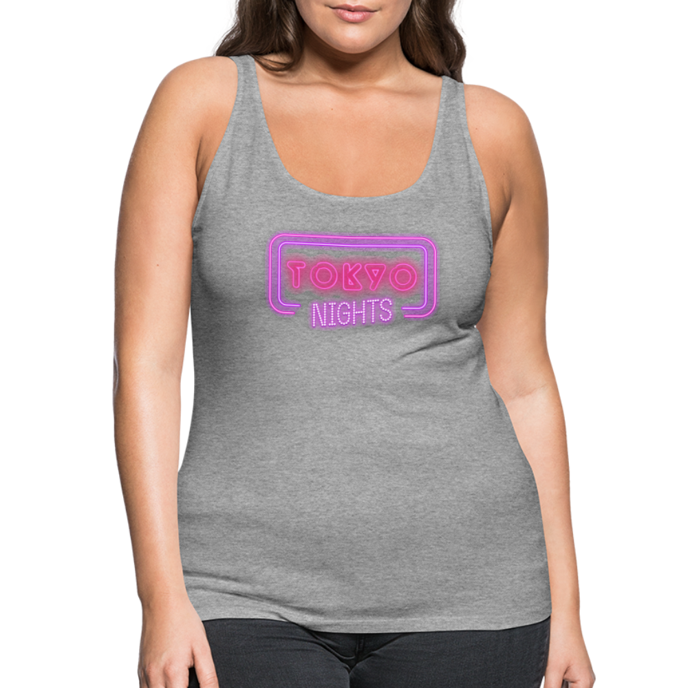 Tanktop Ladies Japan "Tokyo Nights" - Grau meliert