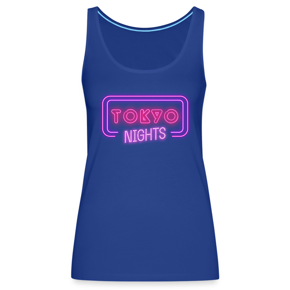 Tanktop Ladies Japan "Tokyo Nights" - Königsblau
