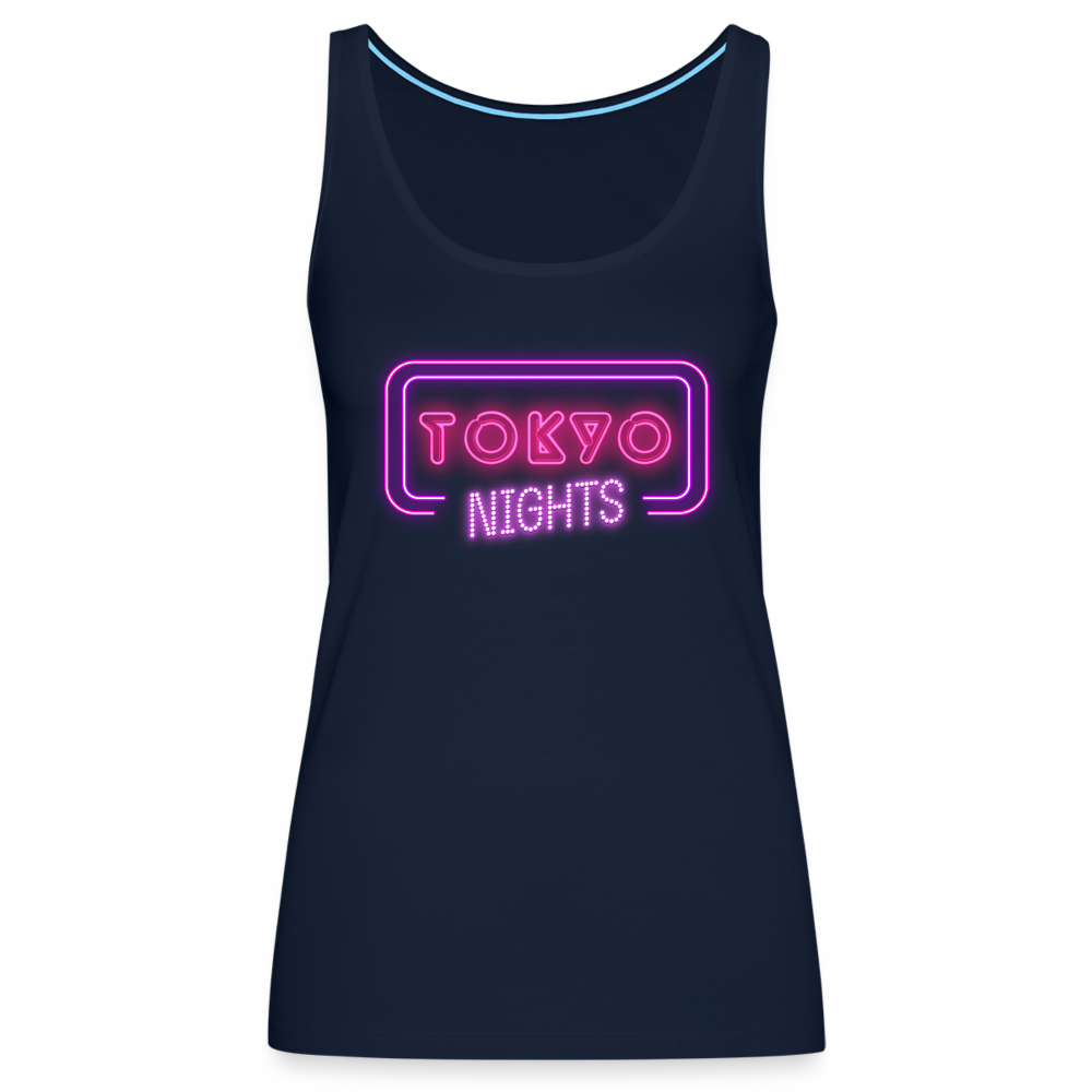 Tanktop Ladies Japan "Tokyo Nights" - Navy