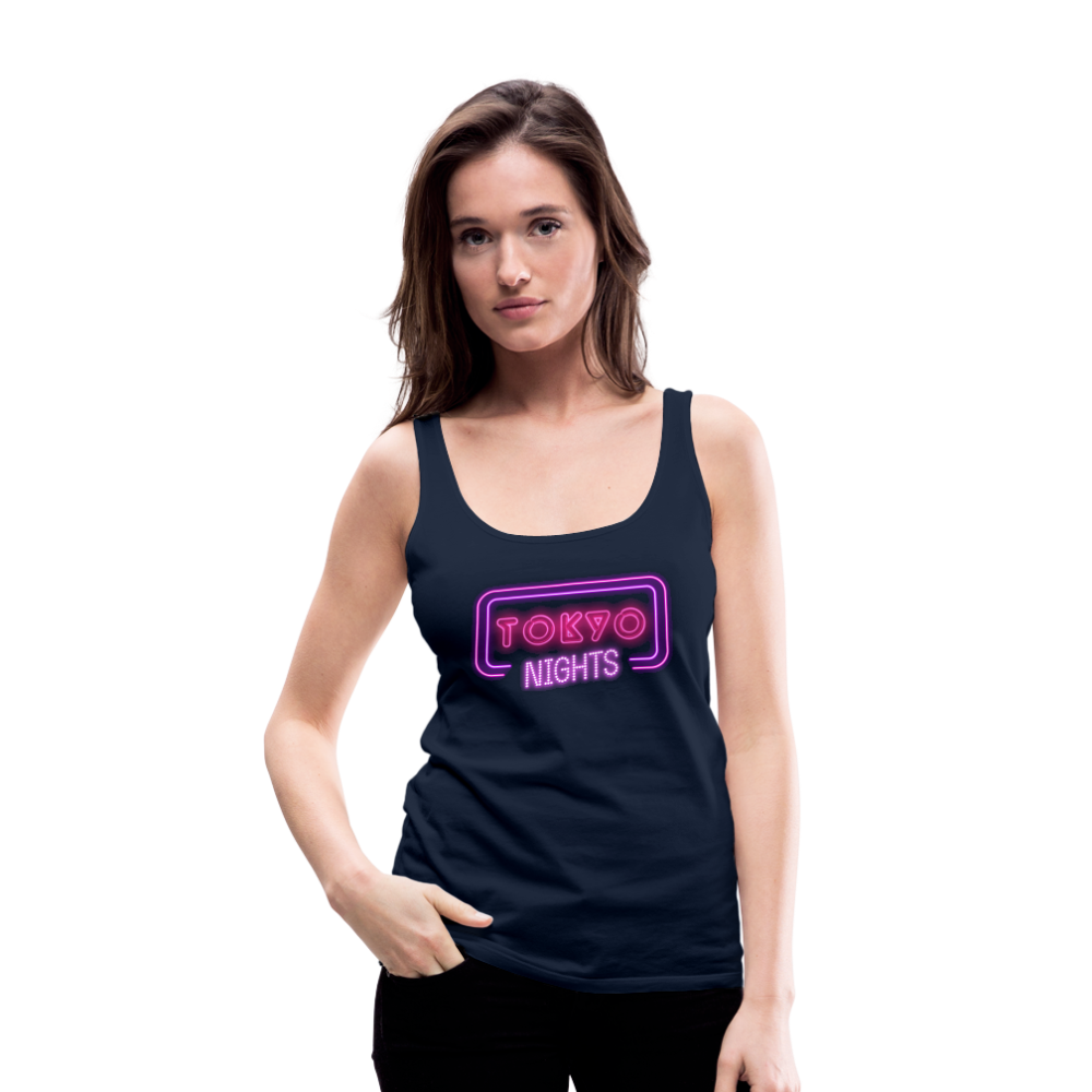 Tanktop Ladies Japan "Tokyo Nights" - Navy