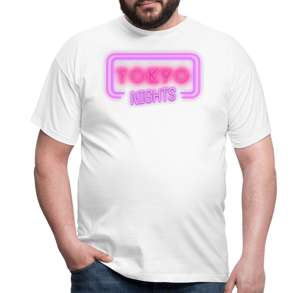 T-Shirt Japan "Tokyo Nights" - Weiß