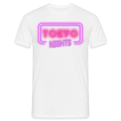 T-Shirt Japan "Tokyo Nights" - Weiß