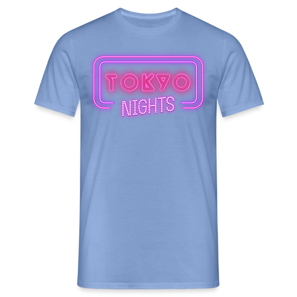T-Shirt Japan "Tokyo Nights" - carolina blue
