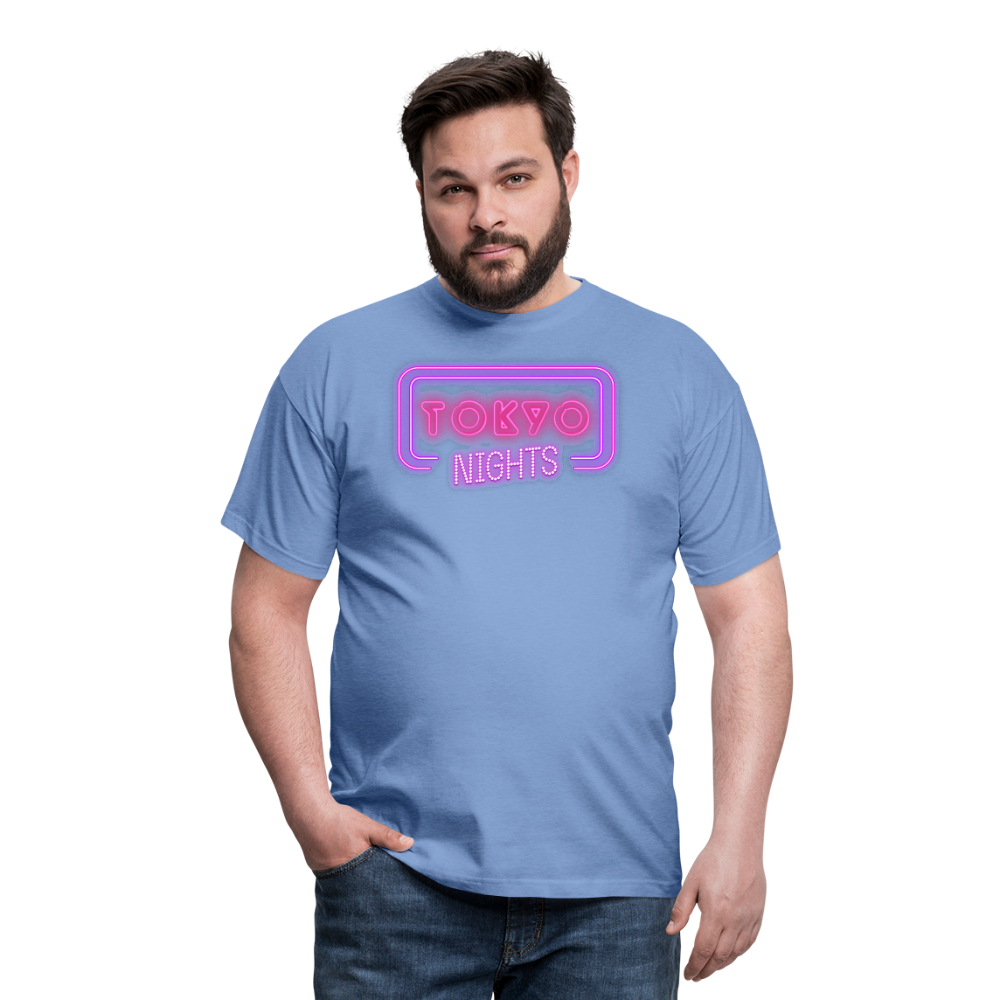 T-Shirt Japan "Tokyo Nights" - carolina blue