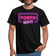 T-Shirt Japan "Tokyo Nights" - Schwarz