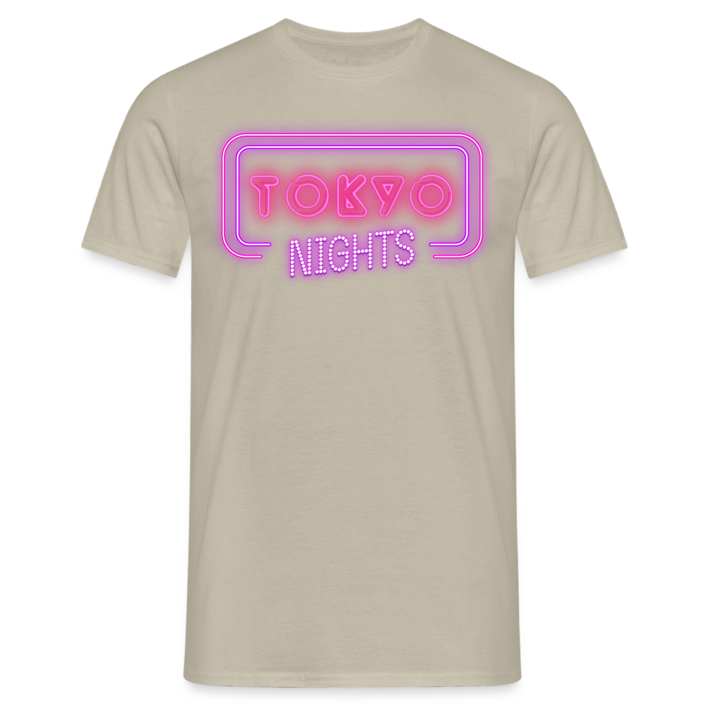 T-Shirt Japan "Tokyo Nights" - Sandbeige