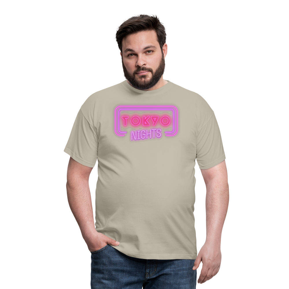 T-Shirt Japan "Tokyo Nights" - Sandbeige