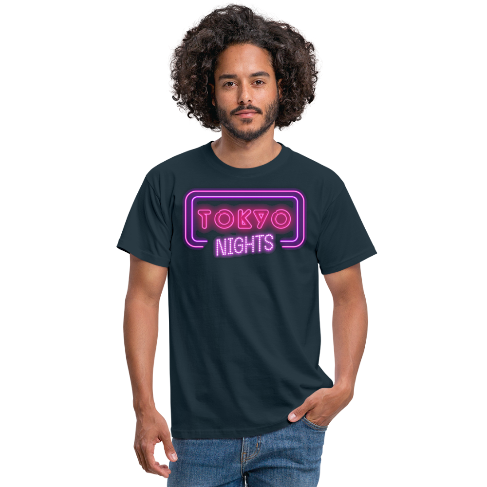 T-Shirt Japan "Tokyo Nights" - Navy