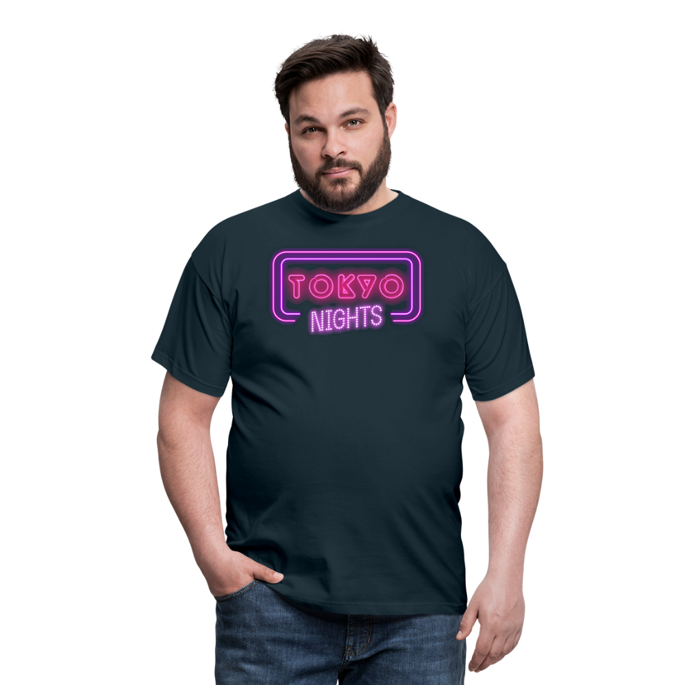 T-Shirt Japan "Tokyo Nights" - Navy