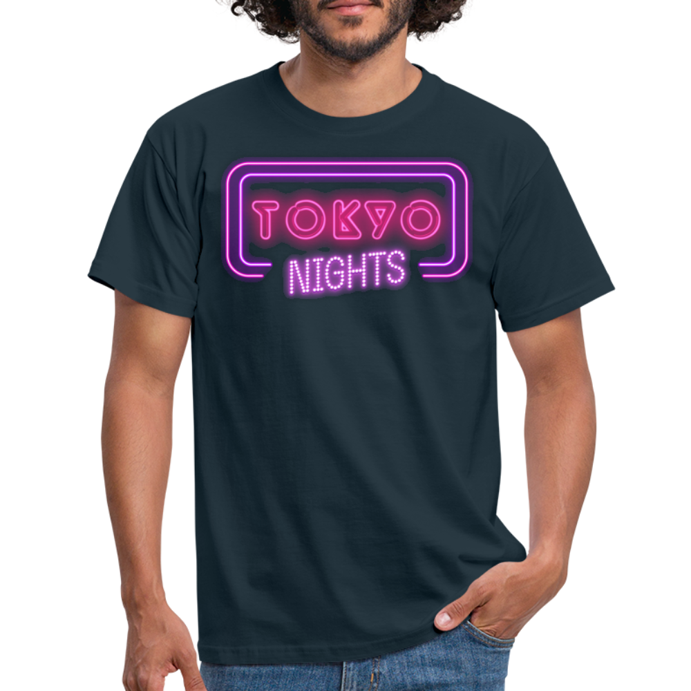 T-Shirt Japan "Tokyo Nights" - Navy