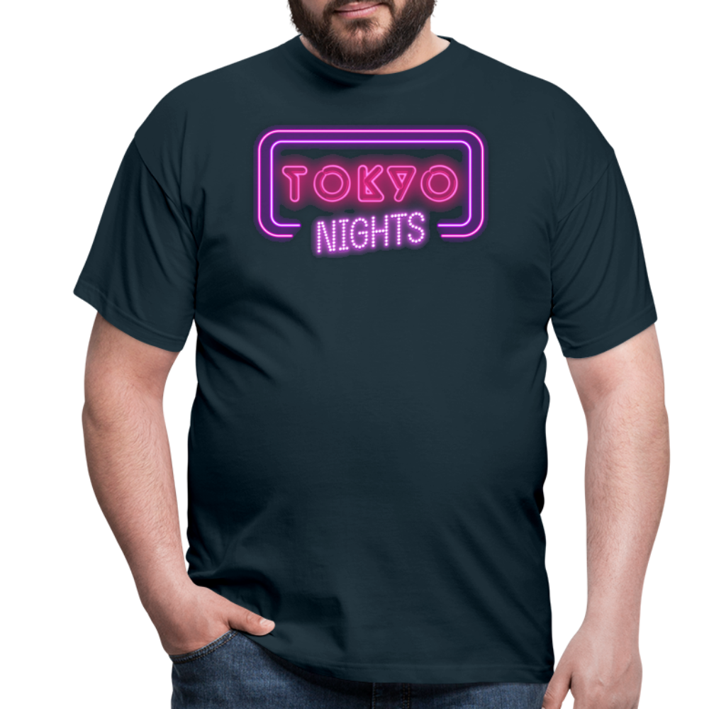 T-Shirt Japan "Tokyo Nights" - Navy