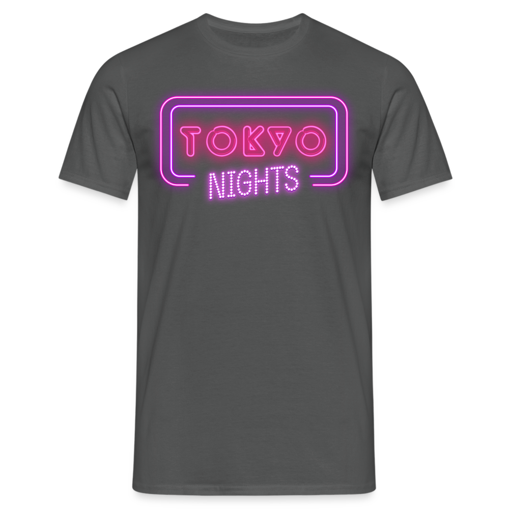 T-Shirt Japan "Tokyo Nights" - Anthrazit