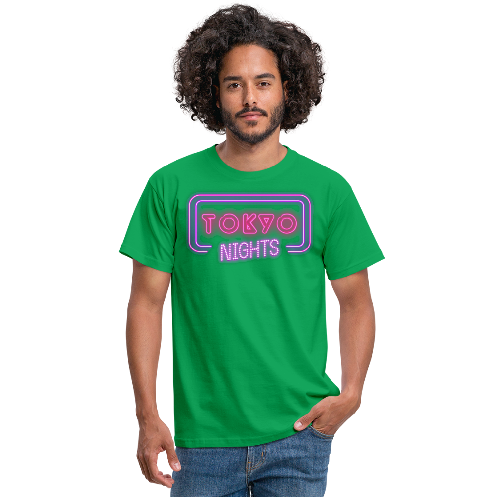 T-Shirt Japan "Tokyo Nights" - Kelly Green