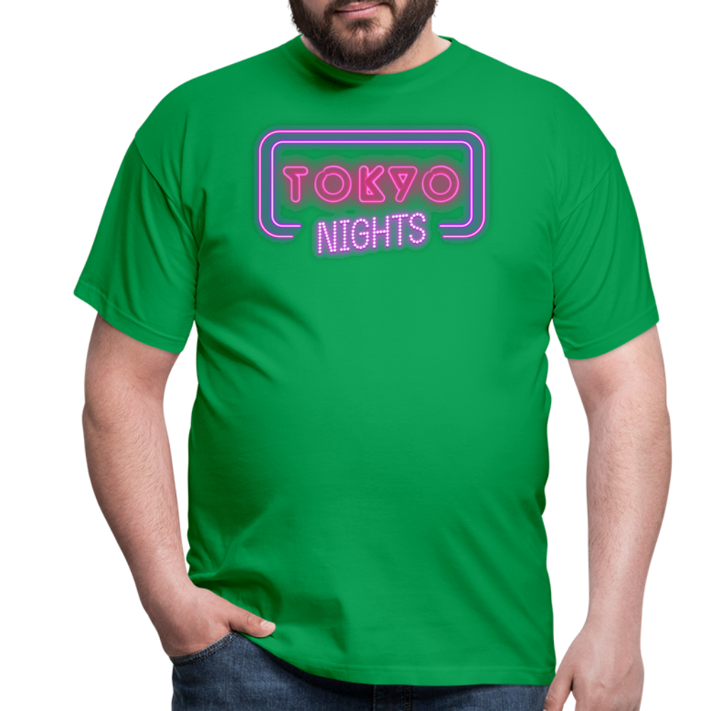 T-Shirt Japan "Tokyo Nights" - Kelly Green