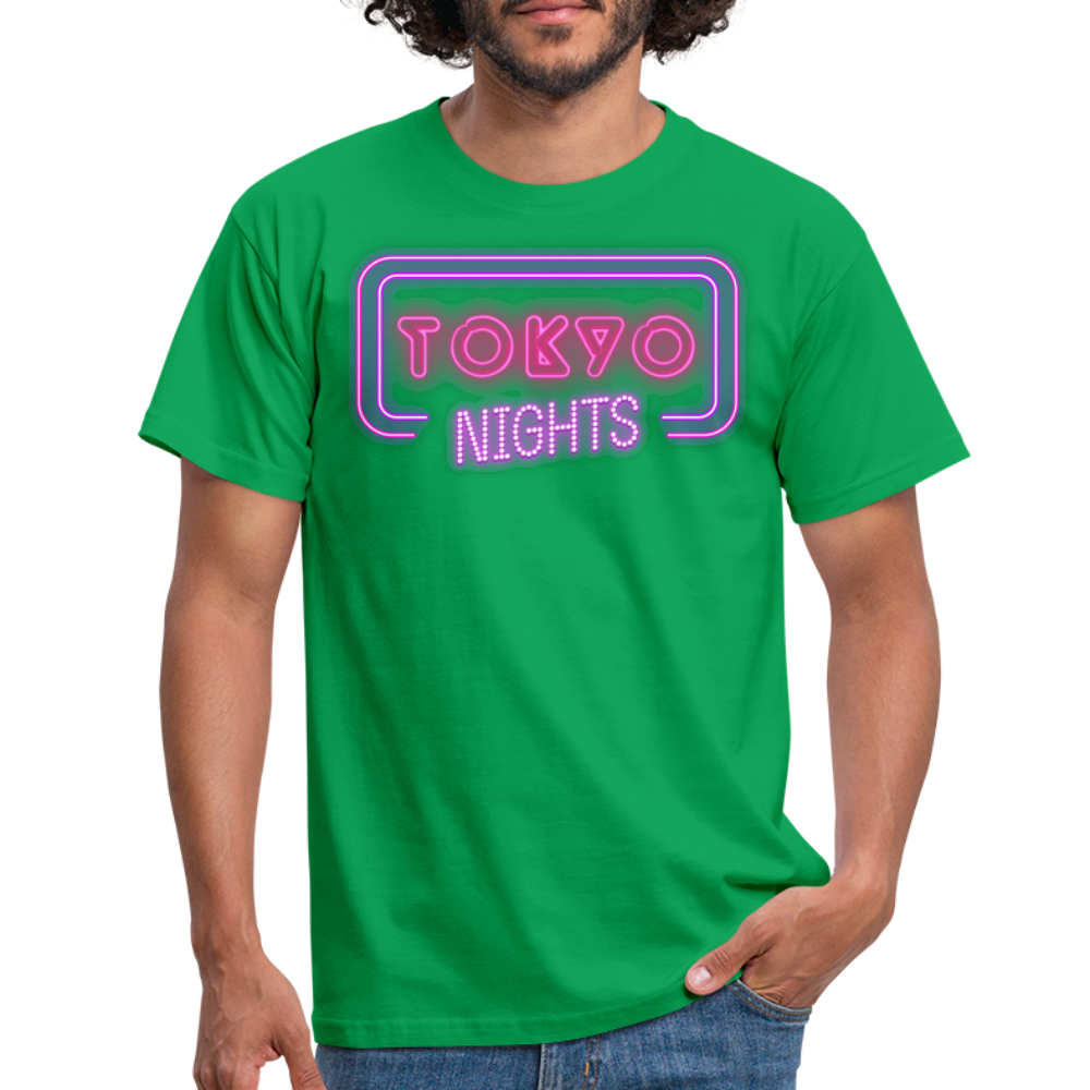 T-Shirt Japan "Tokyo Nights" - Kelly Green
