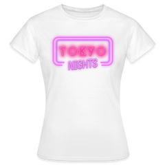 T-Shirt Ladies Japan "Tokyo Nights" - Weiß