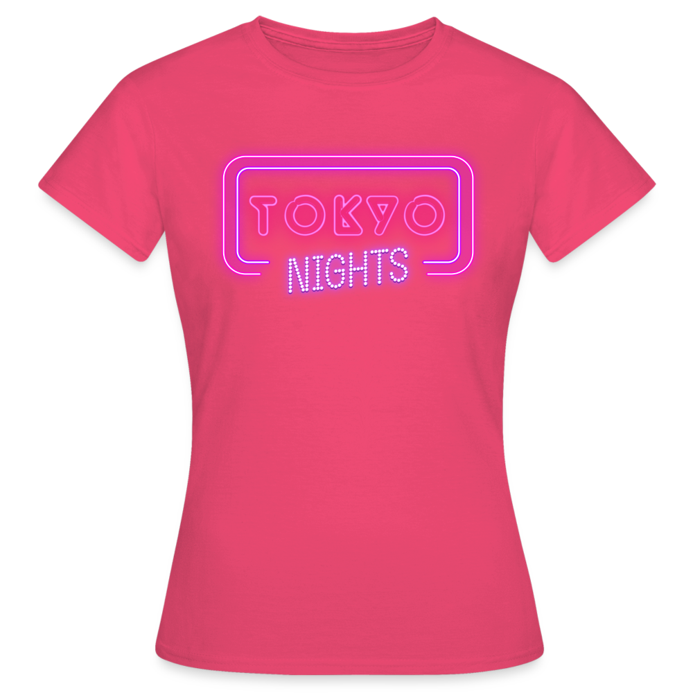 T-Shirt Ladies Japan "Tokyo Nights" - Azalea