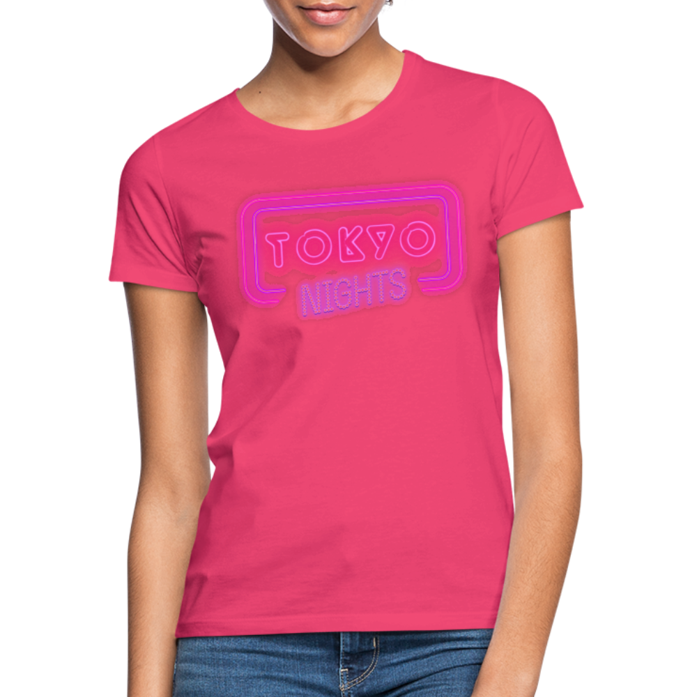 T-Shirt Ladies Japan "Tokyo Nights" - Azalea