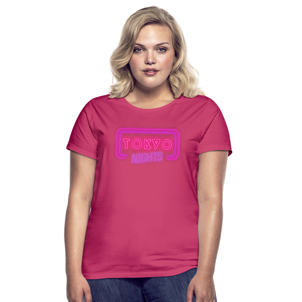 T-Shirt Ladies Japan "Tokyo Nights" - Azalea
