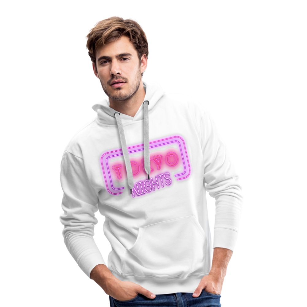 Hoodie Japan "Tokyo Nights" - Weiß