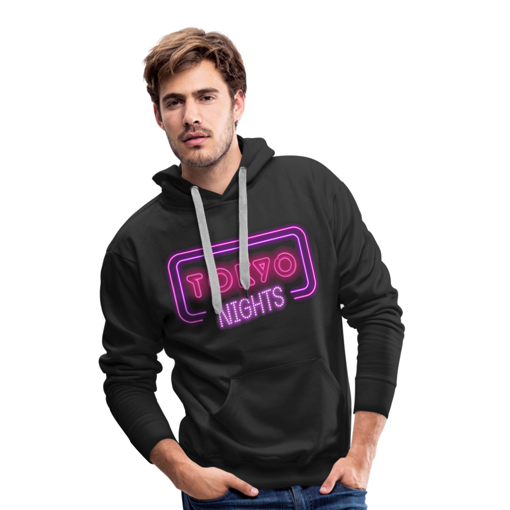 Hoodie Japan "Tokyo Nights" - Schwarz