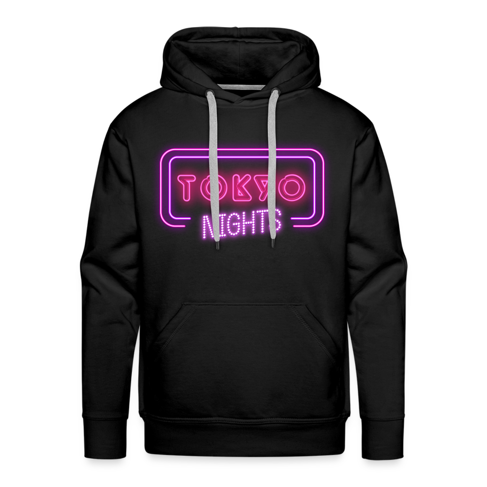 Hoodie Japan "Tokyo Nights" - Schwarz