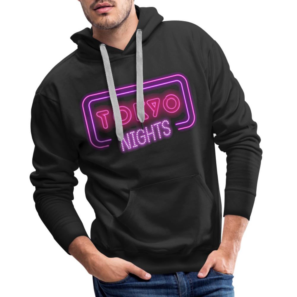 Hoodie Japan "Tokyo Nights" - Schwarz