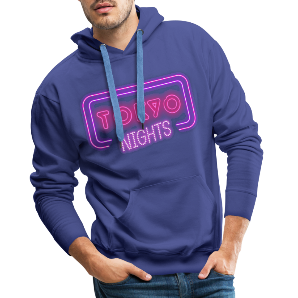 Hoodie Japan "Tokyo Nights" - Königsblau