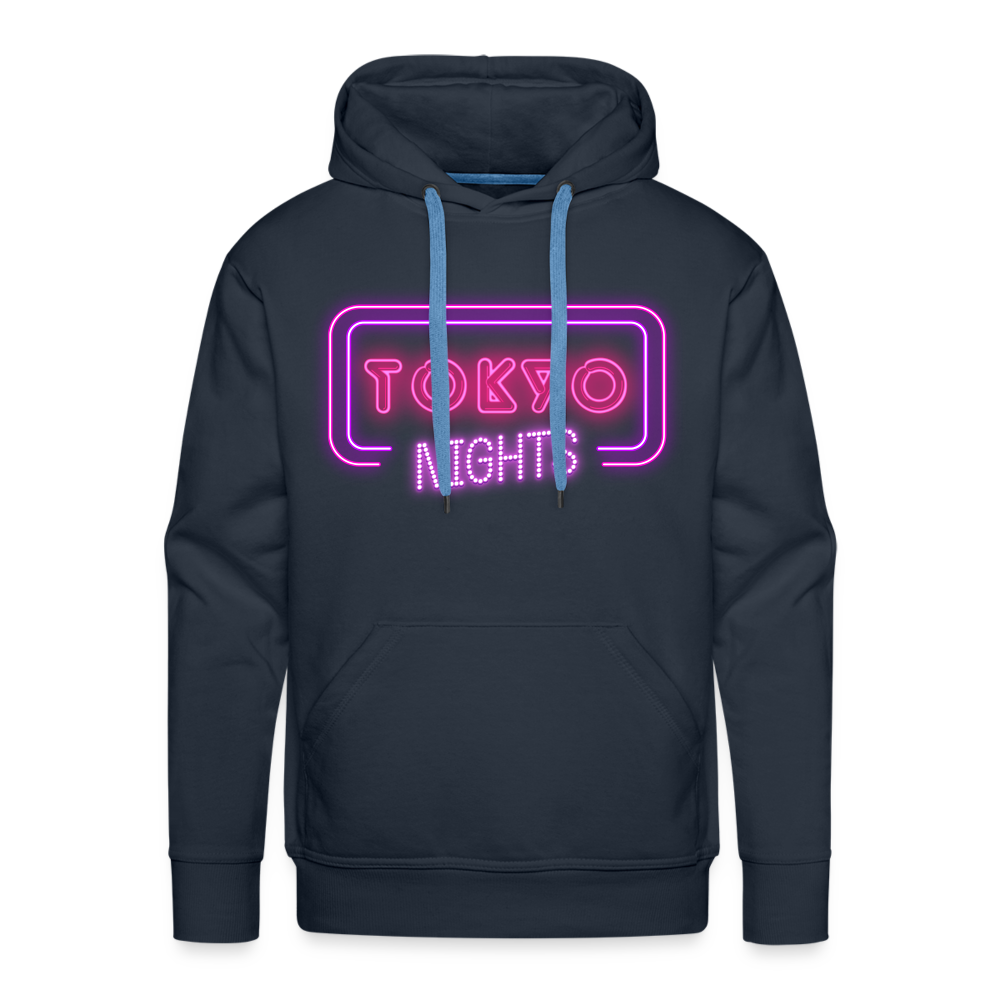 Hoodie Japan "Tokyo Nights" - Navy
