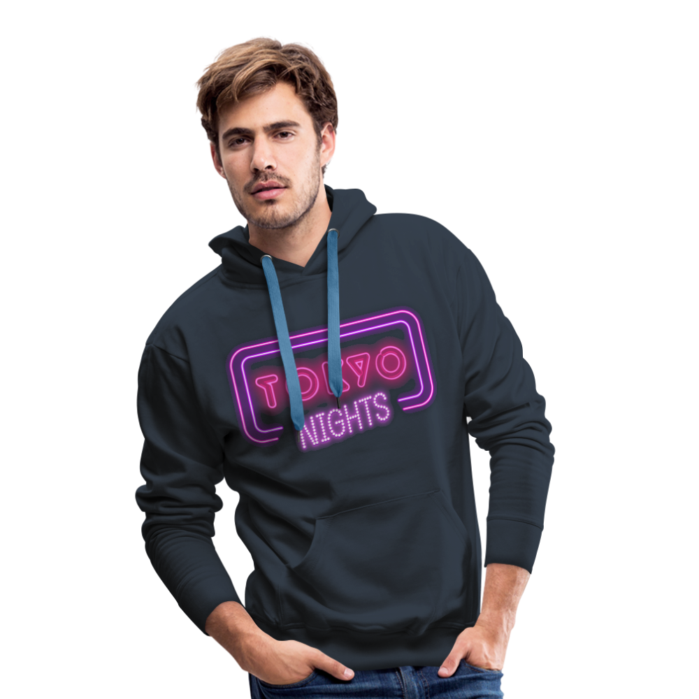Hoodie Japan "Tokyo Nights" - Navy