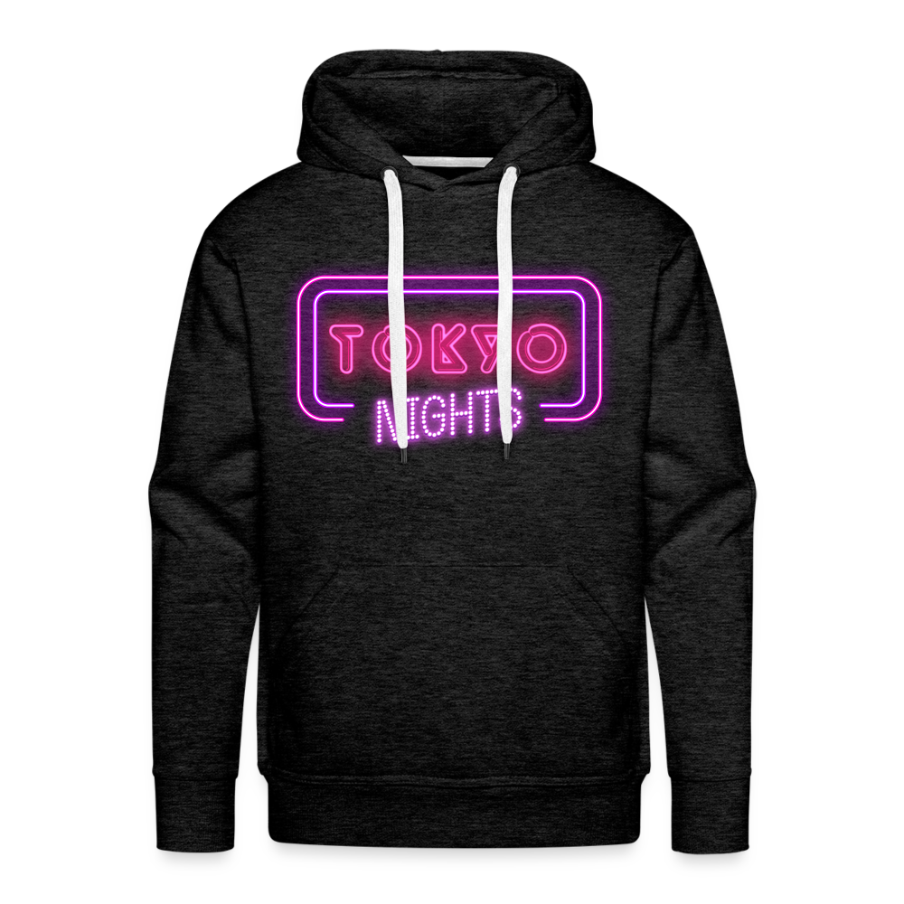 Hoodie Japan "Tokyo Nights" - Anthrazit